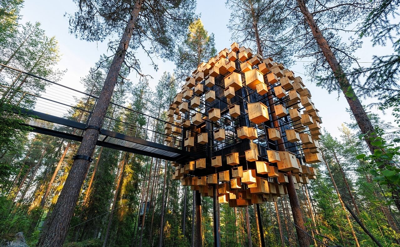 Treehotel – kiến trúc hòa mình vào thiên nhiên